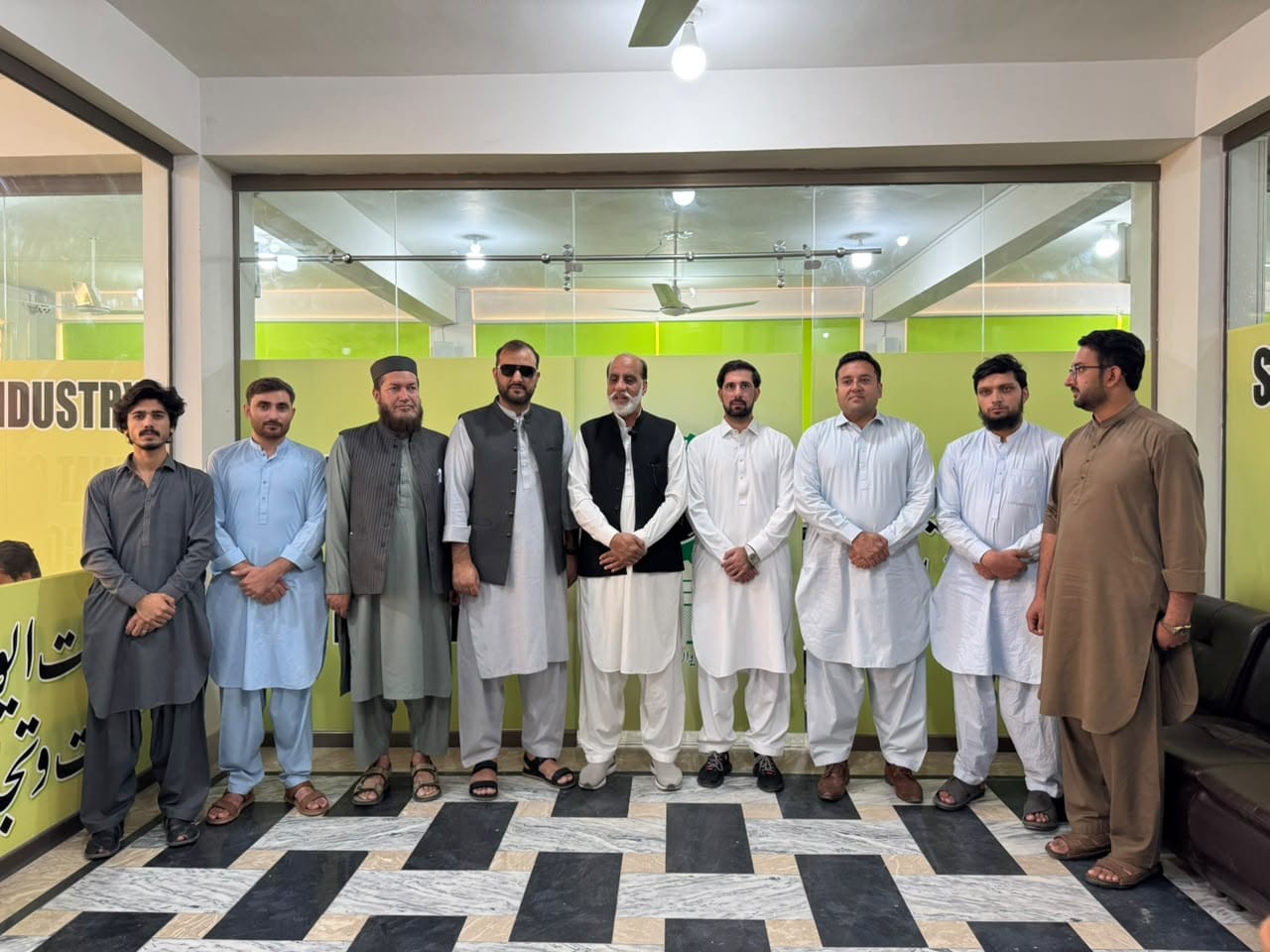 With the Swat Chamber President